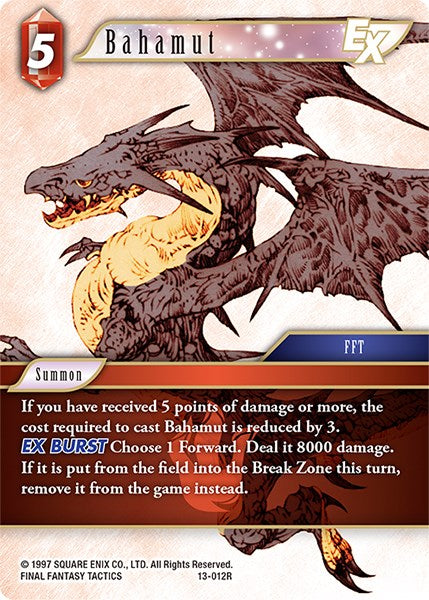 Bahamut EX [Opus XIII: Crystal Radiance] | Total Play