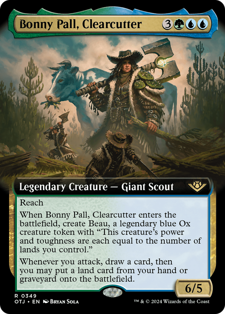 Bonny Pall, Clearcutter (Extended Art) [Outlaws of Thunder Junction] | Total Play