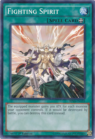Fighting Spirit [BP03-EN155] Shatterfoil Rare | Total Play
