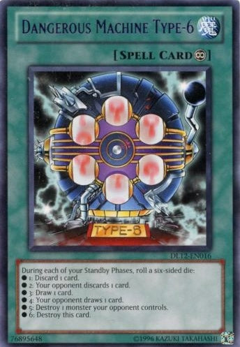Dangerous Machine Type-6 (Purple) [DL12-EN016] Rare | Total Play