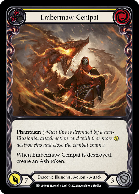 Embermaw Cenipai (Yellow) [UPR028] (Uprising) | Total Play