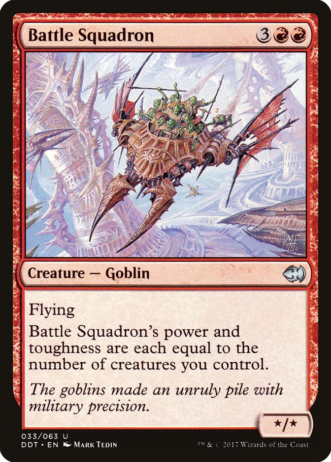 Battle Squadron [Duel Decks: Merfolk vs. Goblins] | Total Play