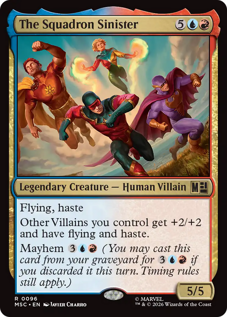 The Squadron Sinister [Marvel Super Heroes Commander] | Total Play