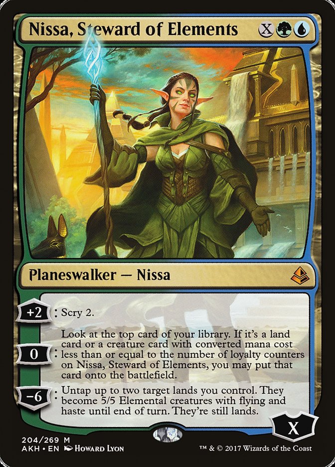 Nissa, Steward of Elements [Amonkhet] | Total Play