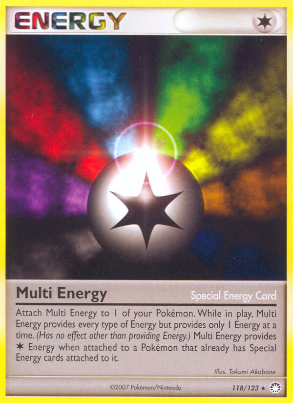 Multi Energy (118/123) [Diamond & Pearl: Mysterious Treasures] | Total Play