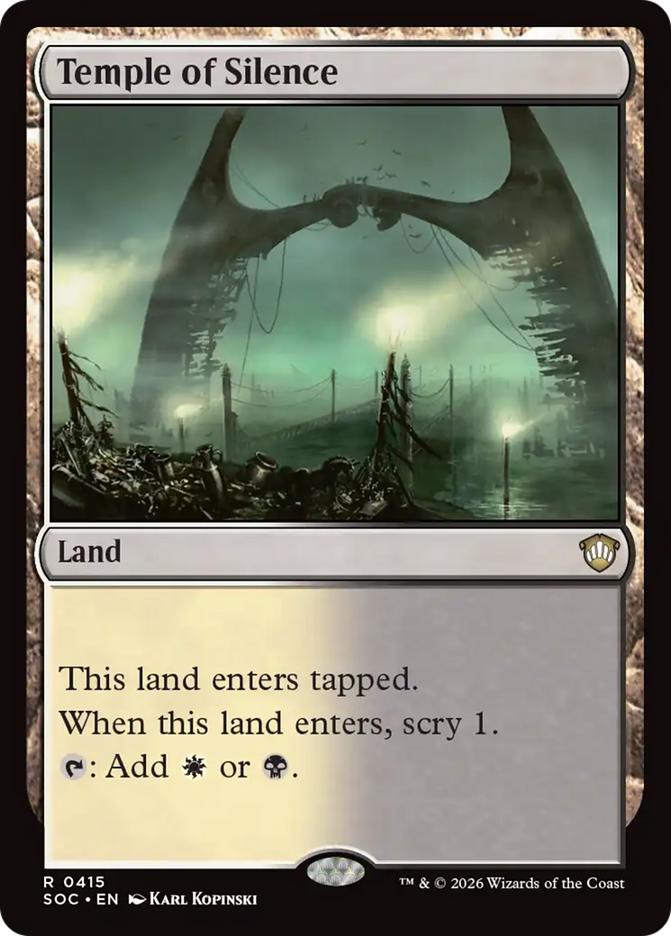 Temple of Silence [Secrets of Strixhaven Commander] | Total Play