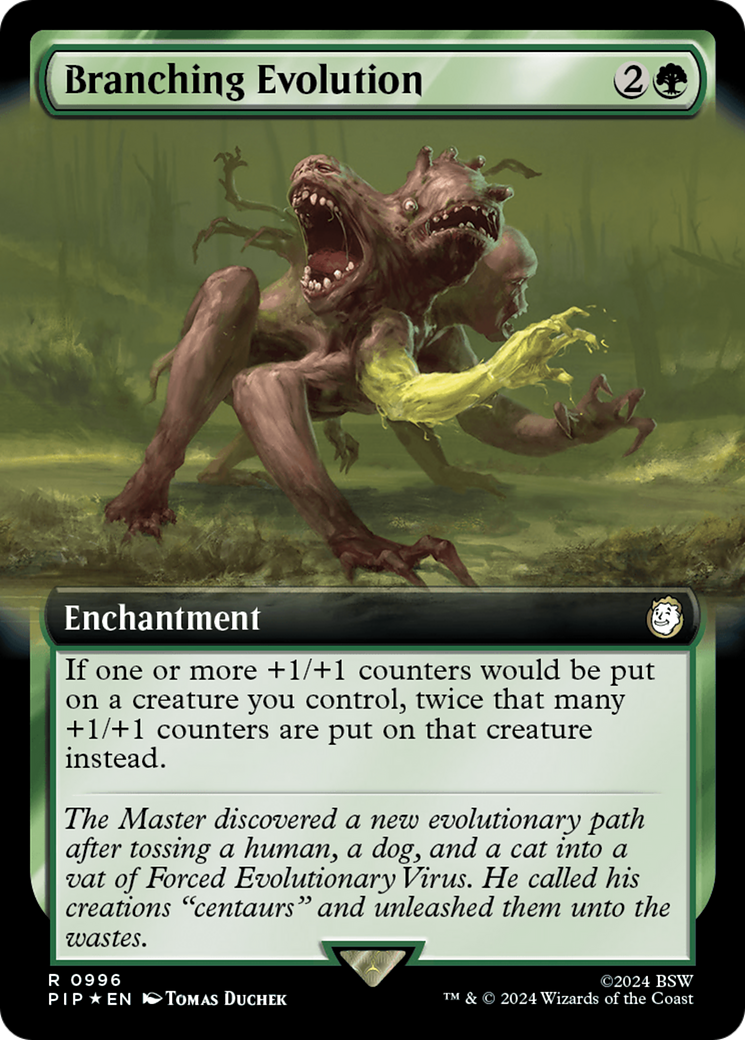 Branching Evolution (Extended Art) (Surge Foil) [Fallout] | Total Play