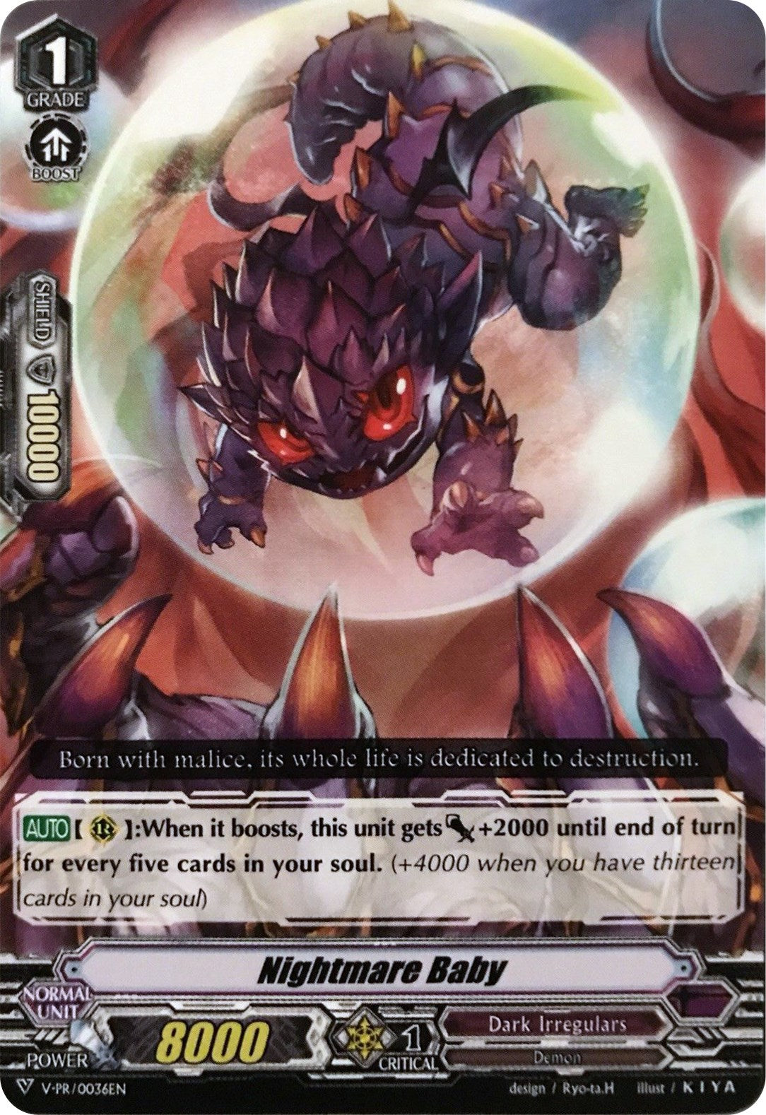 Nightmare Baby (V-PR/0036EN) [V Promo Cards] | Total Play