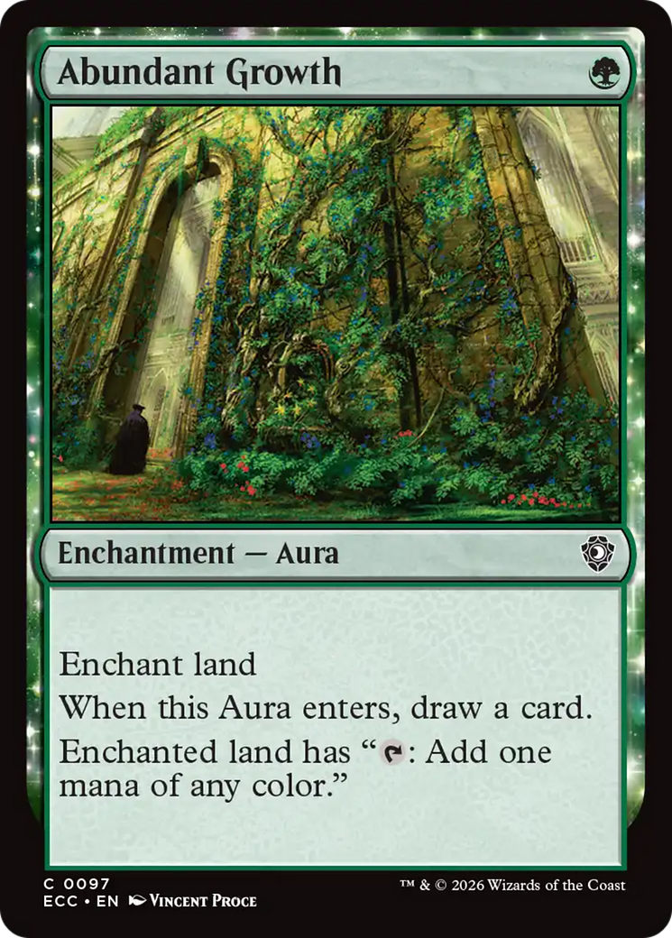 Abundant Growth [Lorwyn Eclipsed Commander] | Total Play