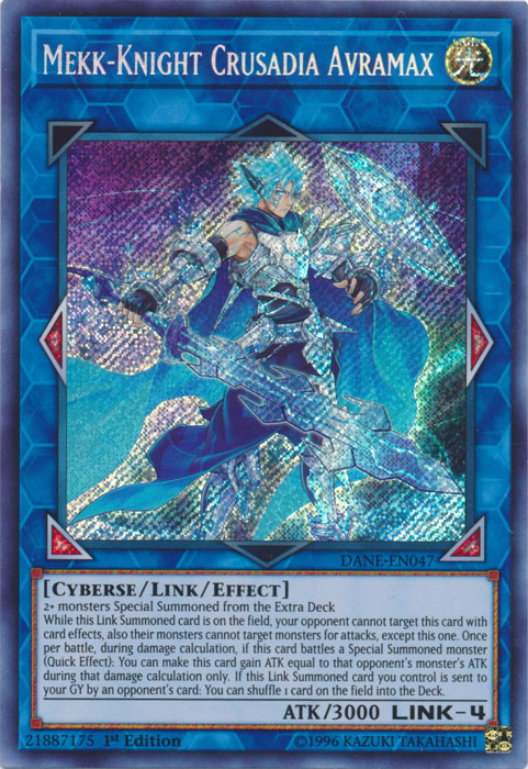 Mekk-Knight Crusadia Avramax [DANE-EN047] Secret Rare | Total Play