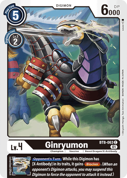 Ginryumon [BT8-063] [New Awakening] | Total Play