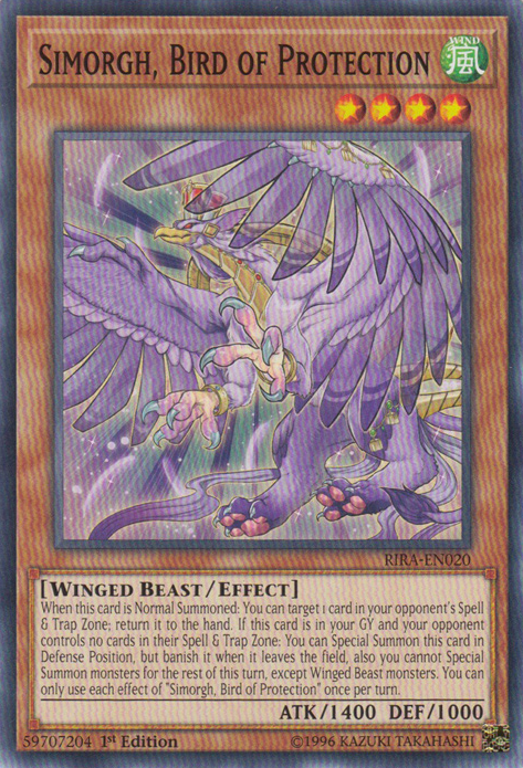 Simorgh, Bird of Protection [RIRA-EN020] Common | Total Play