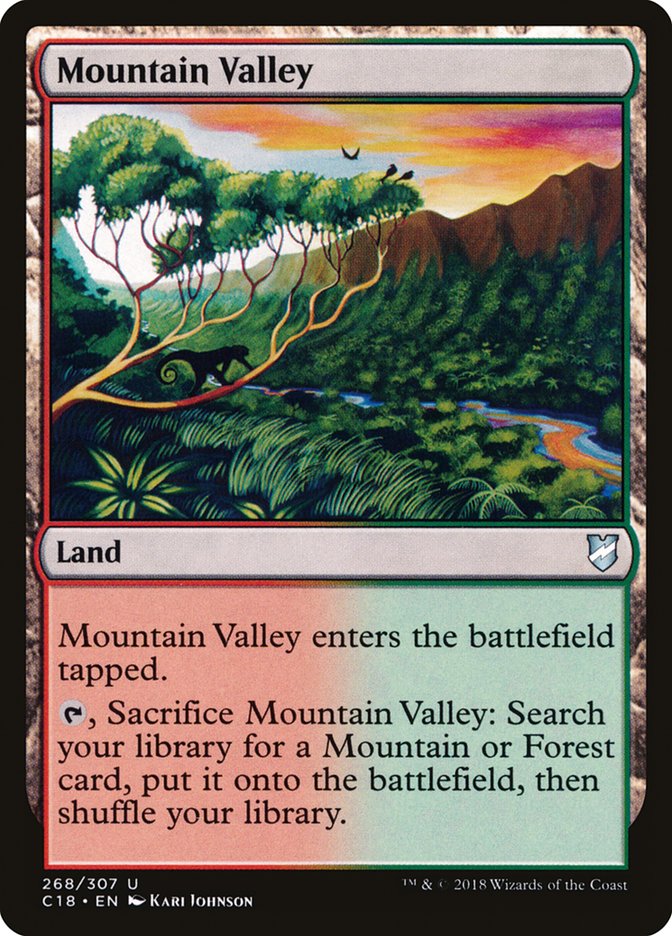 Mountain Valley [Commander 2018] | Total Play