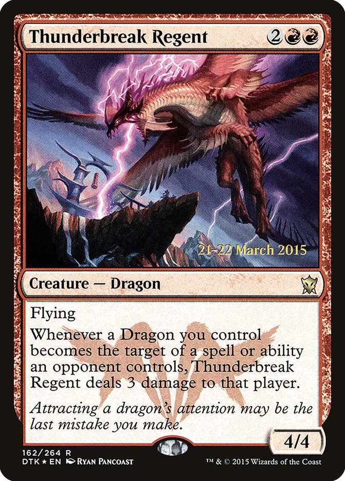 Thunderbreak Regent [Dragons of Tarkir Prerelease Promos] | Total Play