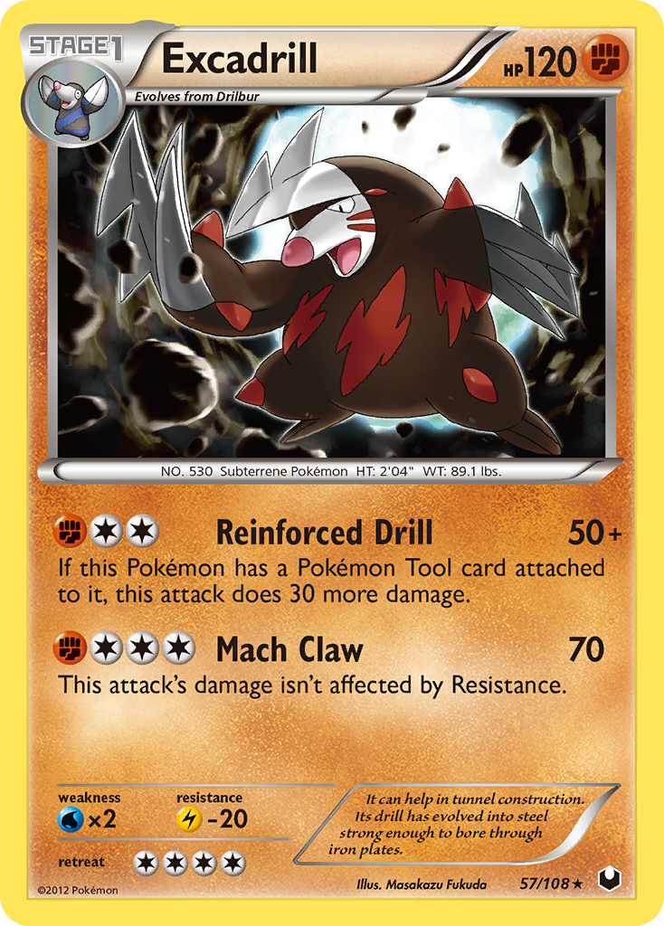 Excadrill (57/108) [Black & White: Dark Explorers] | Total Play