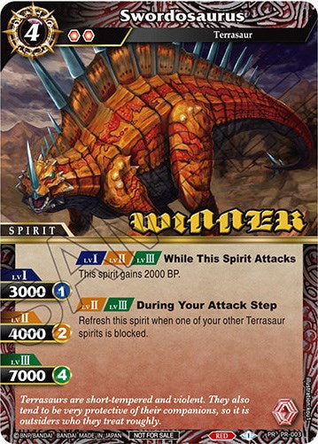 Swordosaurus (Winner) (PR-003) [Battle Spirits Saga Promo Cards] | Total Play