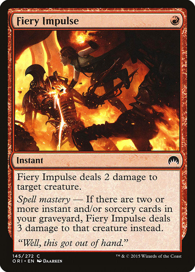 Fiery Impulse [Magic Origins] | Total Play