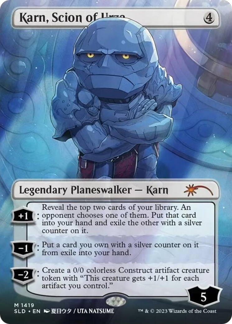 Karn, Scion of Urza (Rainbow Foil) [Secret Lair Drop Series] | Total Play