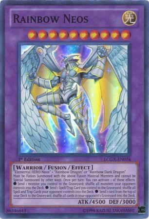 Rainbow Neos [LCGX-EN074] Super Rare | Total Play