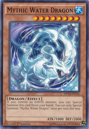 Mythic Water Dragon [MP14-EN135] Common | Total Play