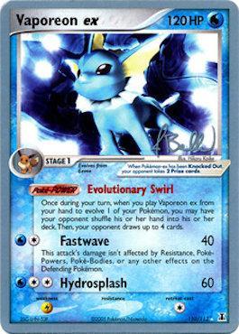 Vaporeon ex (110/113) (Eeveelutions - Jimmy Ballard) [World Championships 2006] | Total Play
