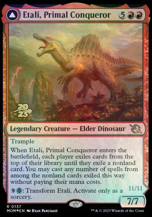 Etali, Primal Conqueror // Etali, Primal Sickness [March of the Machine Prerelease Promos] | Total Play