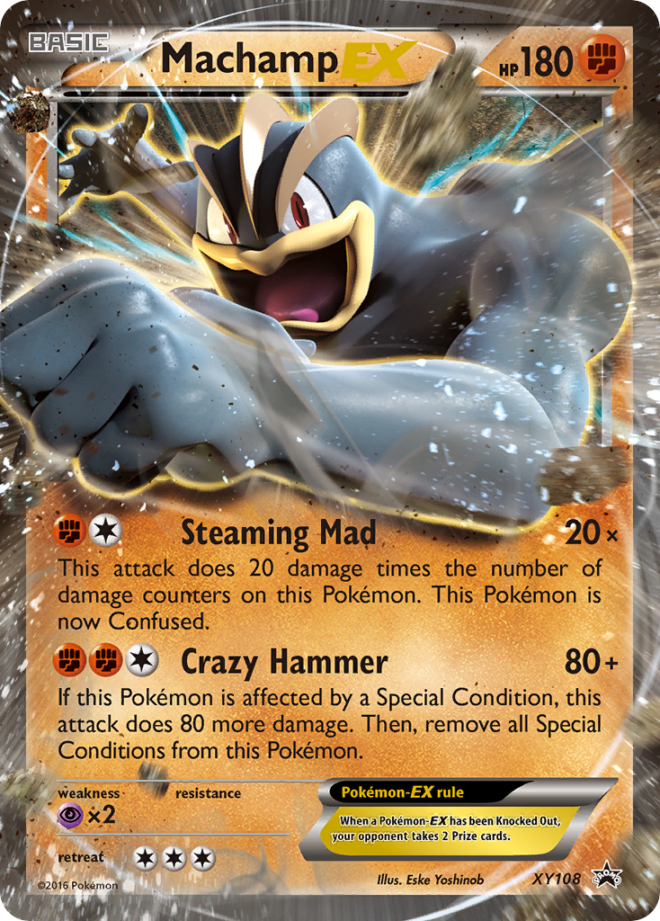 Machamp EX (XY108) [XY: Black Star Promos] | Total Play