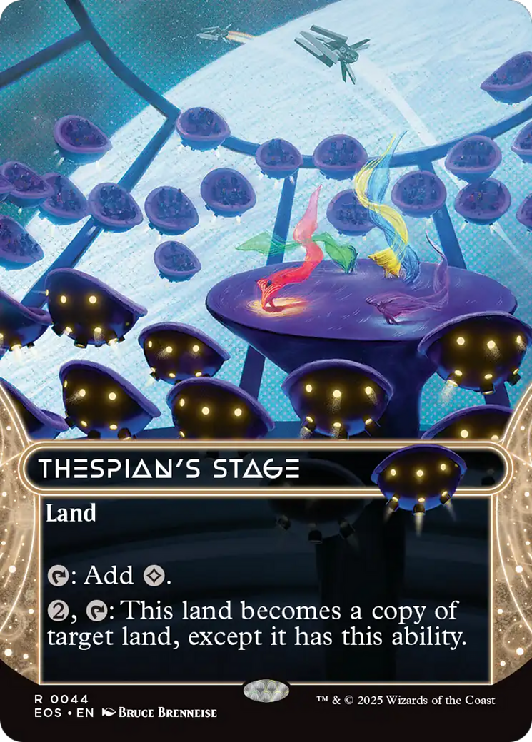 Thespian's Stage (0044) (Borderless) [Edge of Eternities: Stellar Sights] | Total Play