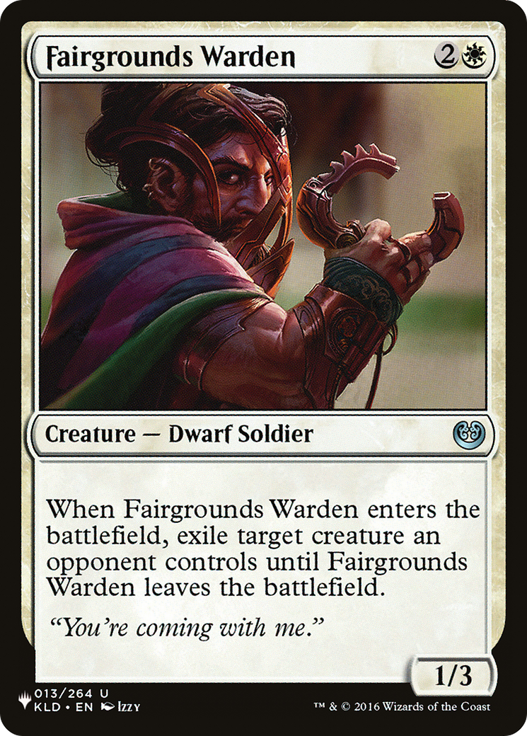 Fairgrounds Warden [The List] | Total Play