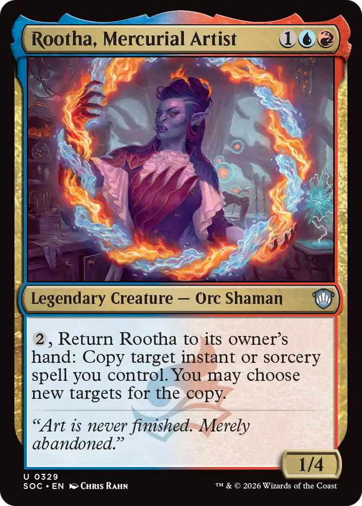 Rootha, Mercurial Artist [Secrets of Strixhaven Commander] | Total Play