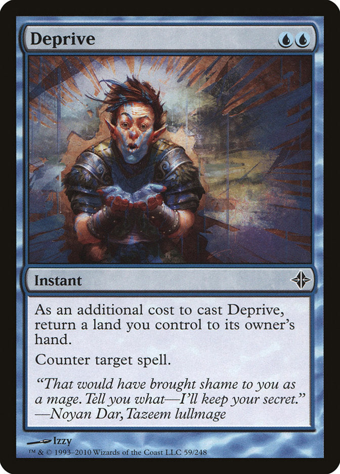 Deprive [Rise of the Eldrazi] | Total Play