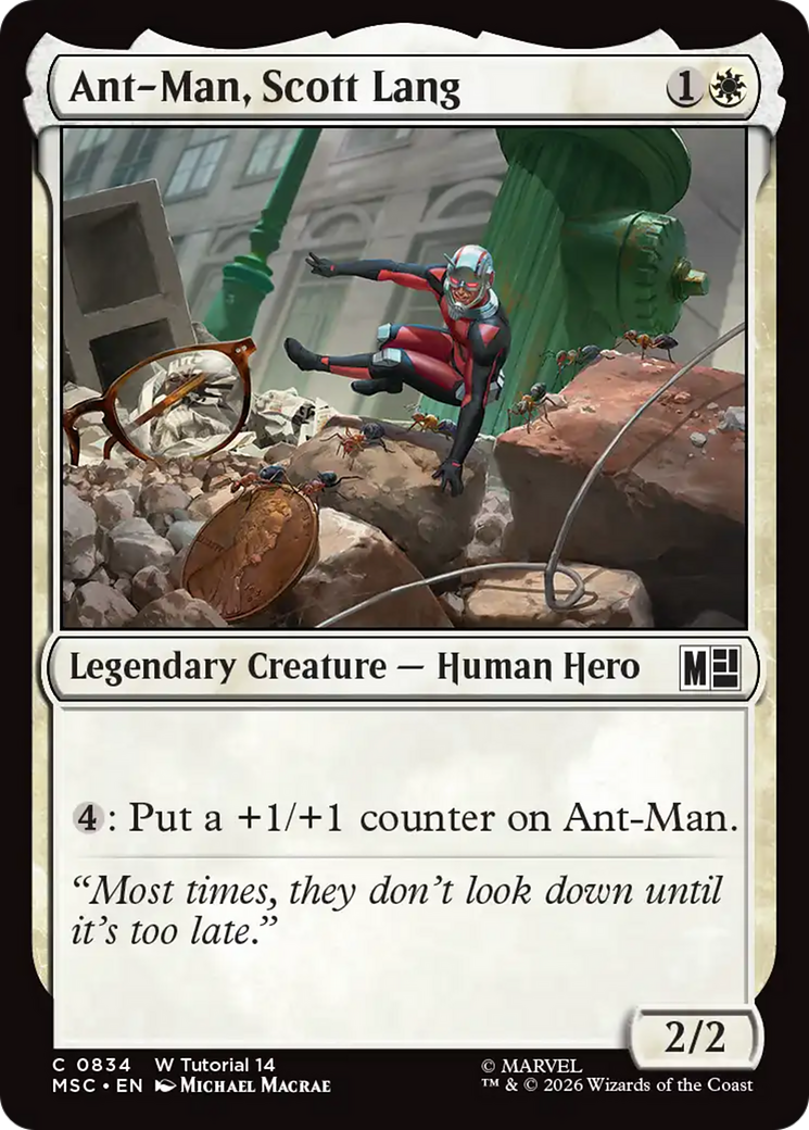 Ant-Man, Scott Lang [Marvel Super Heroes Commander] | Total Play