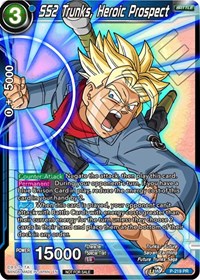SS2 Trunks, Heroic Prospect (Alternate Art) (P-219) [Promotion Cards] | Total Play