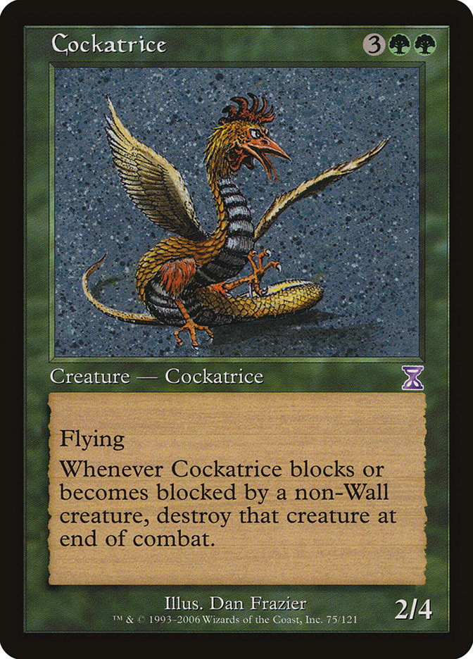 Cockatrice [Time Spiral Timeshifted] | Total Play