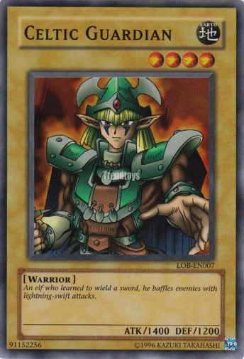 Celtic Guardian [LOB-EN007] Super Rare | Total Play