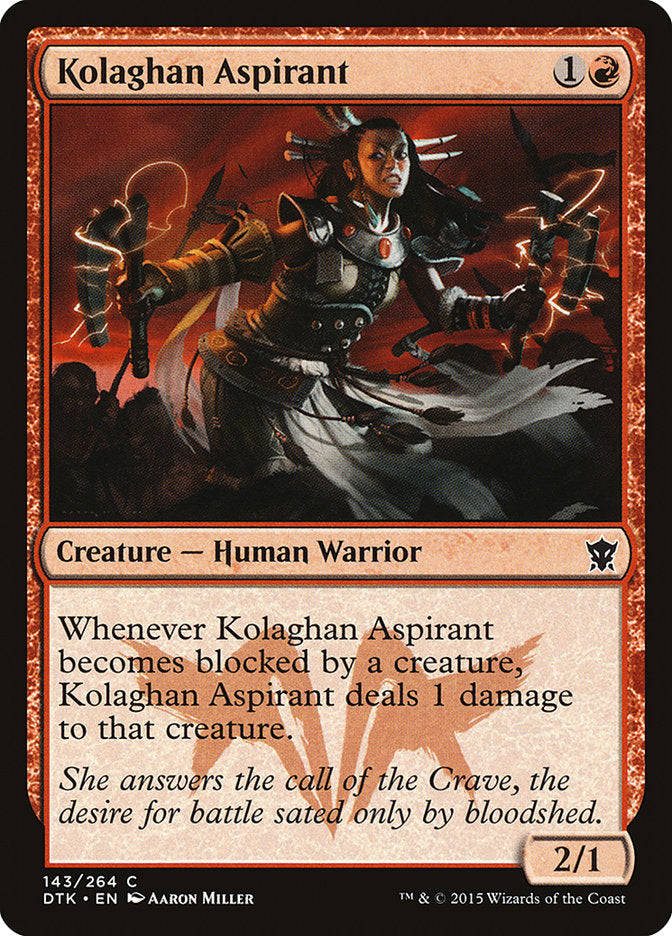 Kolaghan Aspirant [Dragons of Tarkir] | Total Play