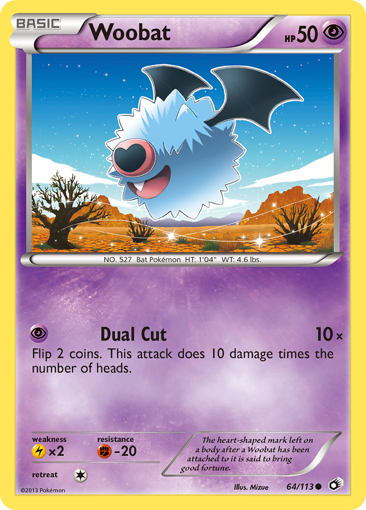 Woobat (64/113) [Black & White: Legendary Treasures] | Total Play