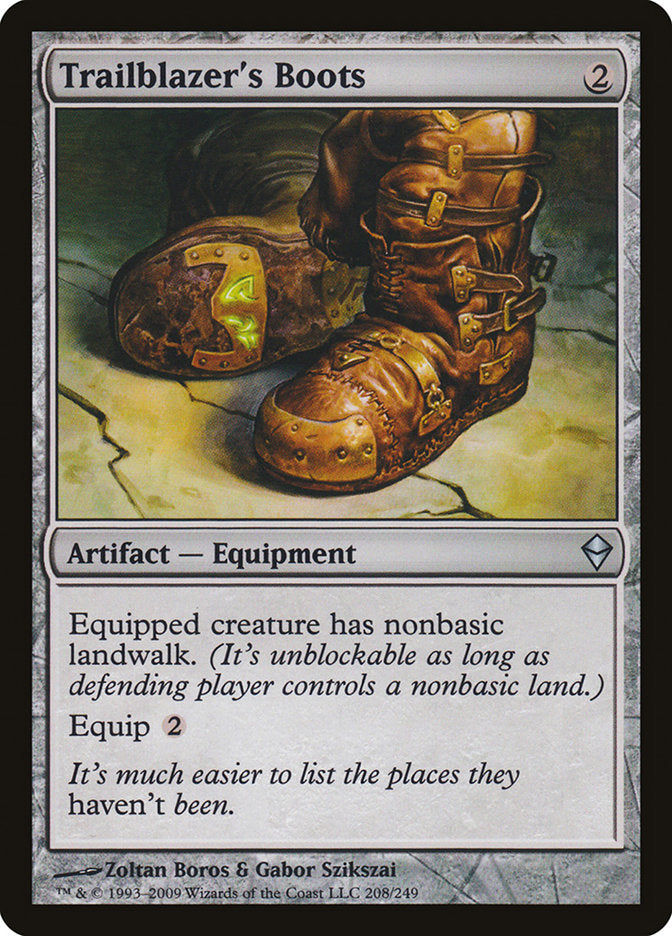 Trailblazer's Boots [Zendikar] | Total Play