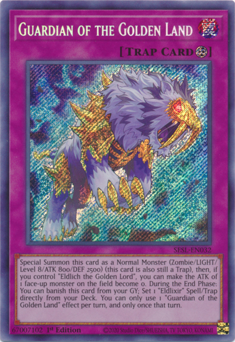Guardian of the Golden Land [SESL-EN032] Secret Rare | Total Play