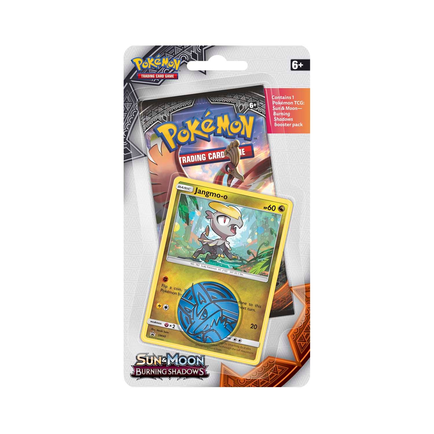 Sun & Moon: Burning Shadows - Single Pack Blister (Jangmo-o) | Total Play