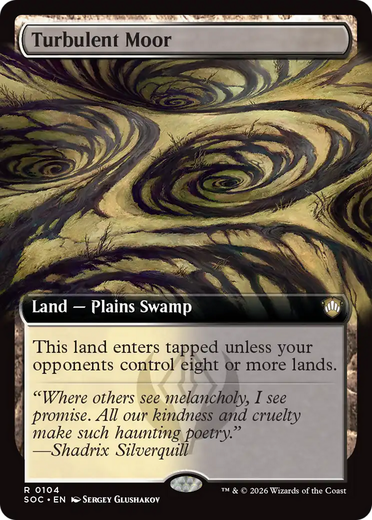 Turbulent Moor (Extended Art) [Secrets of Strixhaven Commander] | Total Play