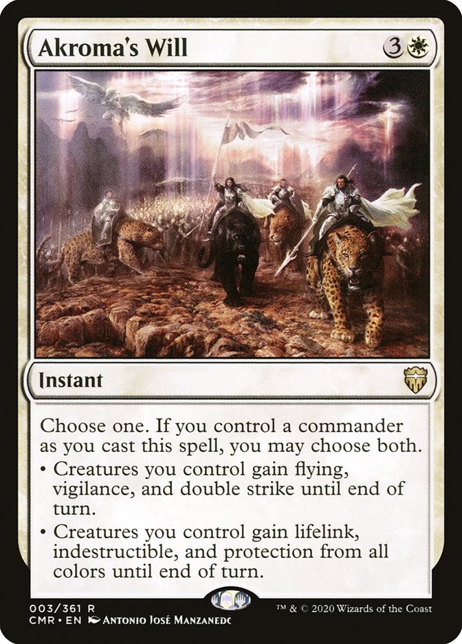 Akroma's Will [Commander Legends] | Total Play