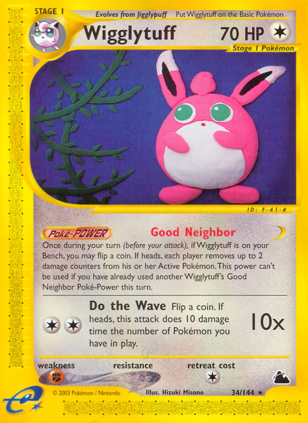 Wigglytuff (34/144) [Skyridge] | Total Play