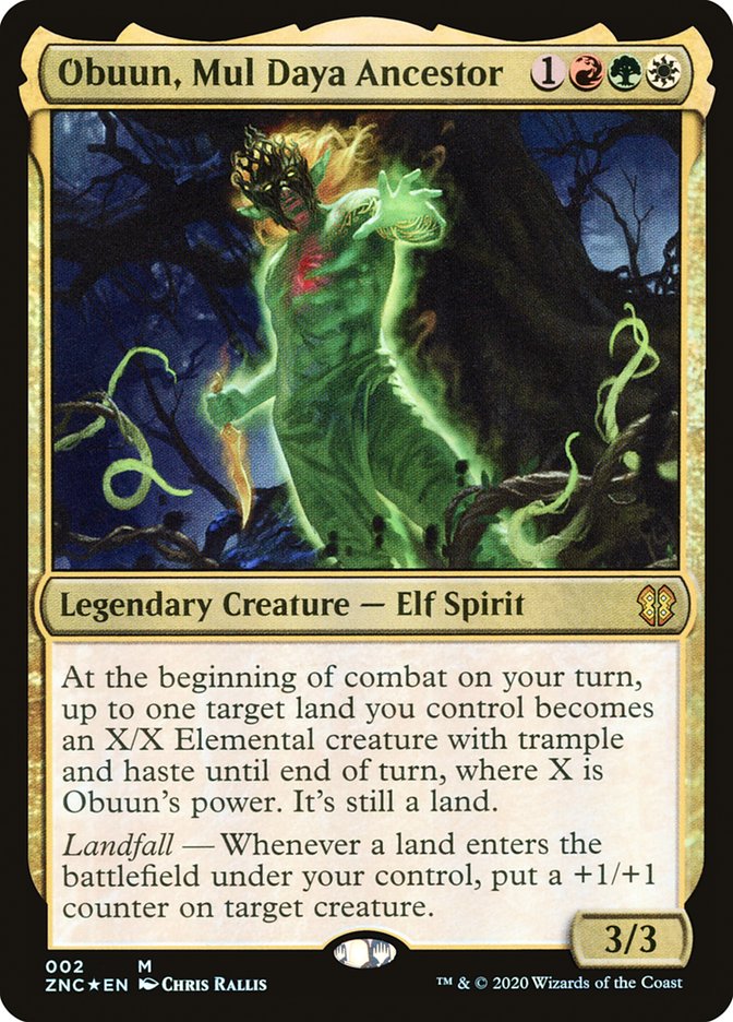 Obuun, Mul Daya Ancestor [Zendikar Rising Commander] | Total Play