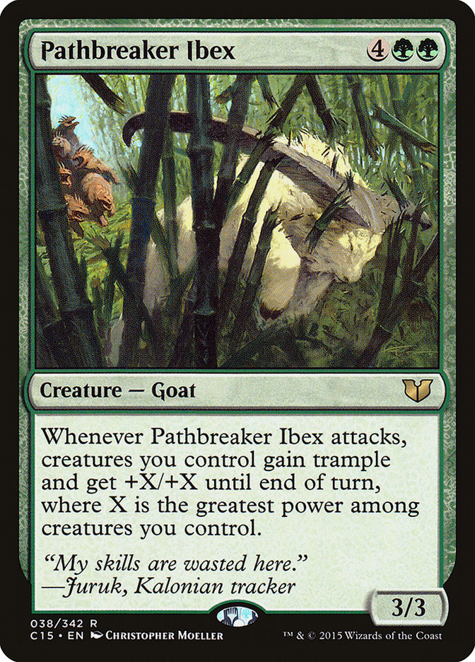 Pathbreaker Ibex [Commander 2015] | Total Play