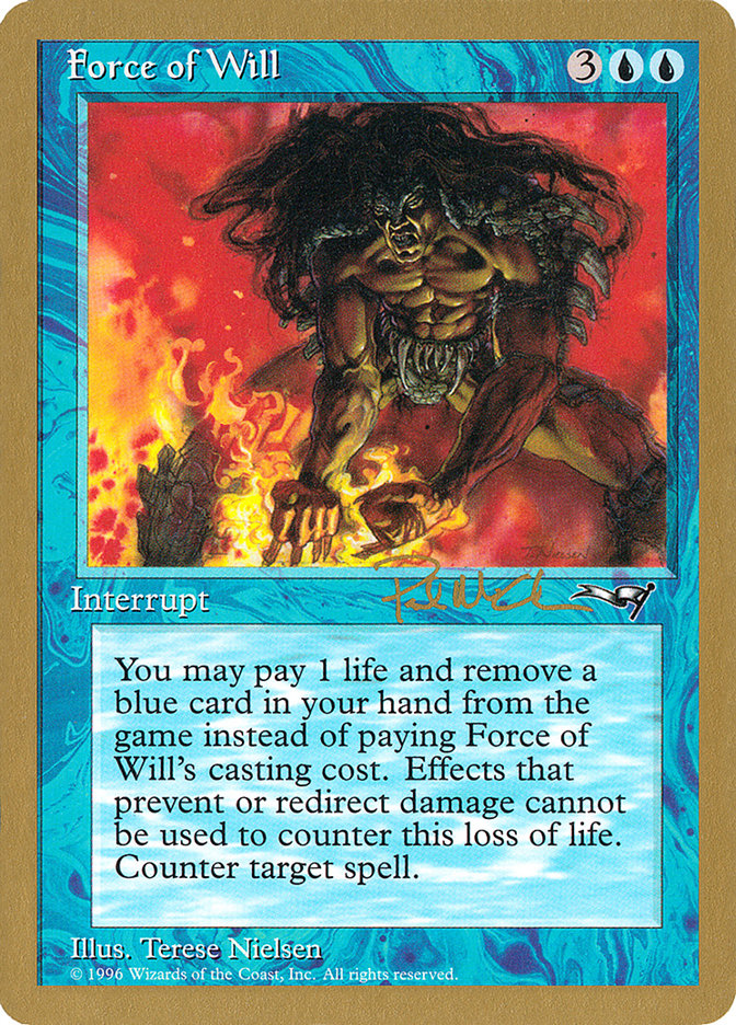 Force of Will (Paul McCabe) [World Championship Decks 1997] | Total Play