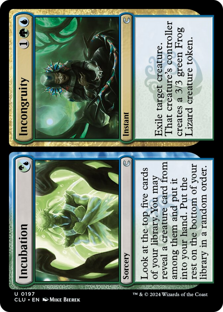 Incubation // Incongruity [Ravnica: Clue Edition] | Total Play