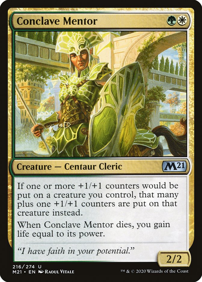 Conclave Mentor [Core Set 2021] | Total Play