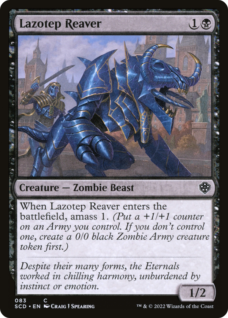 Lazotep Reaver [Starter Commander Decks] | Total Play
