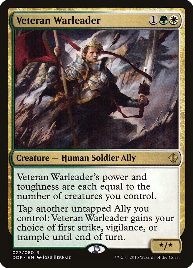 Veteran Warleader [Duel Decks: Zendikar vs. Eldrazi] | Total Play